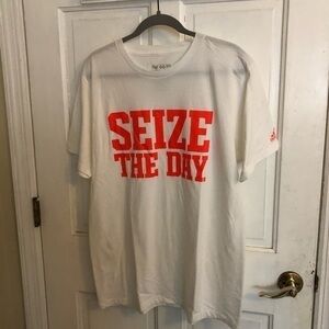 Adidas The Go-To Tee Seize the Day White Shirt